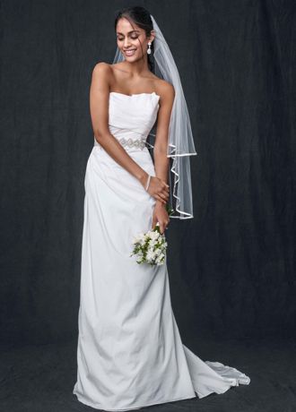 Taffeta A-Line Wedding Dress